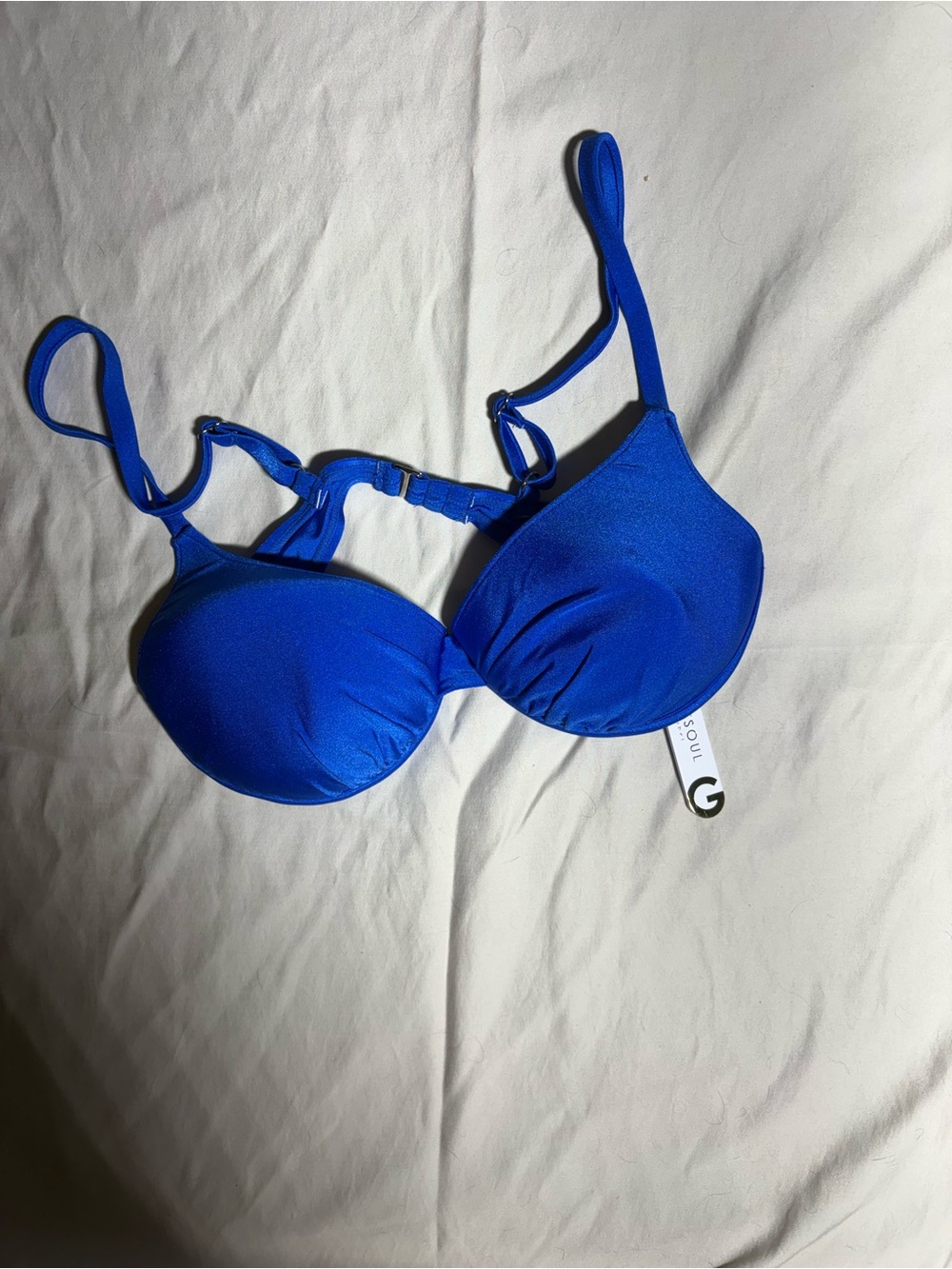 Blue Women's swim top - Brand